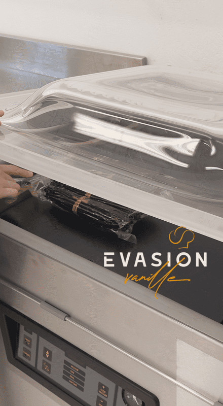 evasion vanille conditionne sous vide pour une conservation optimale